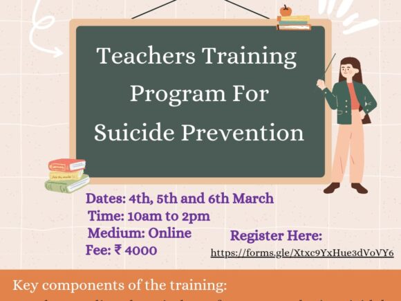 Teachers Training Program for Suicide Prevention.
