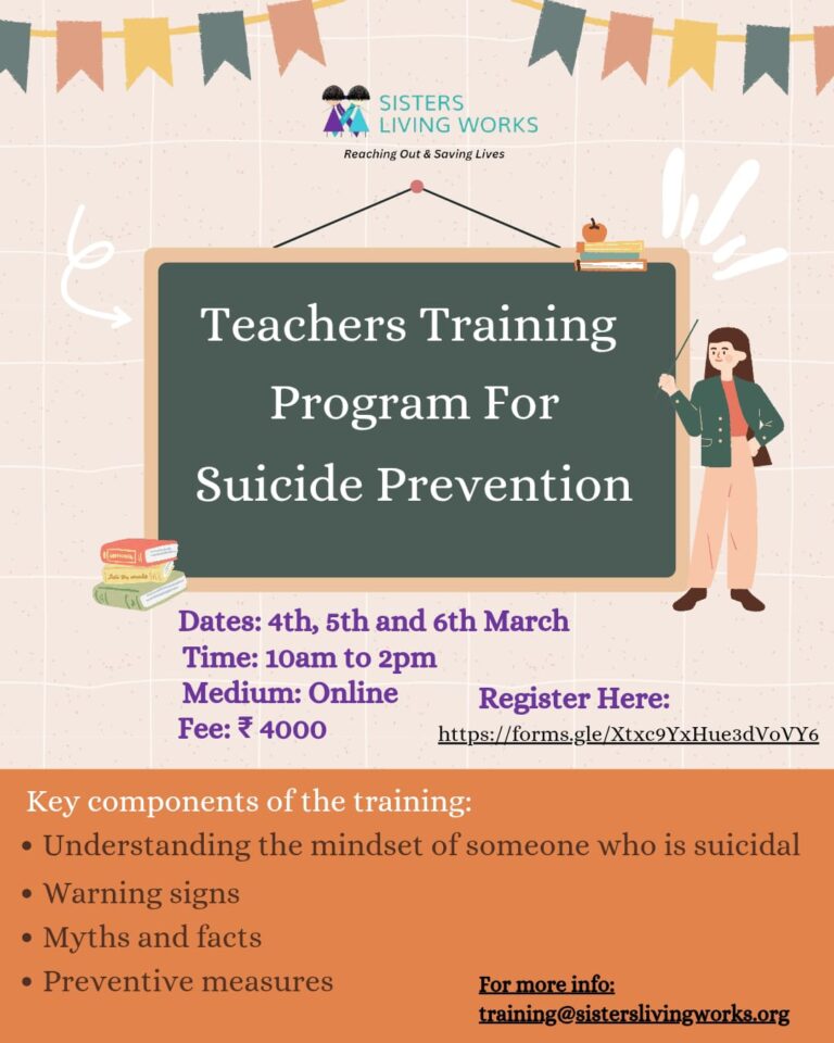 Teachers Training Program for Suicide Prevention.